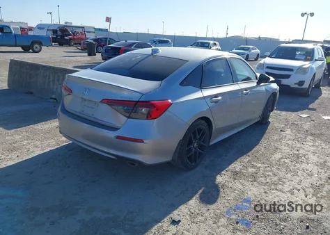 2022 Honda Civic Sport z USA, uszkodzony, nr VIN 2HGFE2F54NH502489